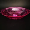 I1324 135# Transparent fruit plate, fruit basket, fruit basin, pastry plate, Melon and fruit basket, Fine home furnishings, 2-yuan store, department store Application Scenario